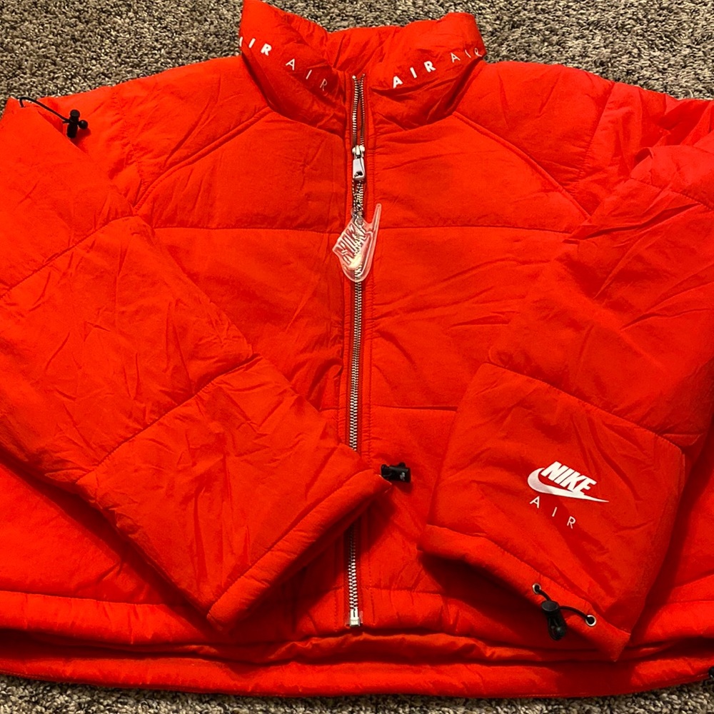 Nike Red Puffer Jacket